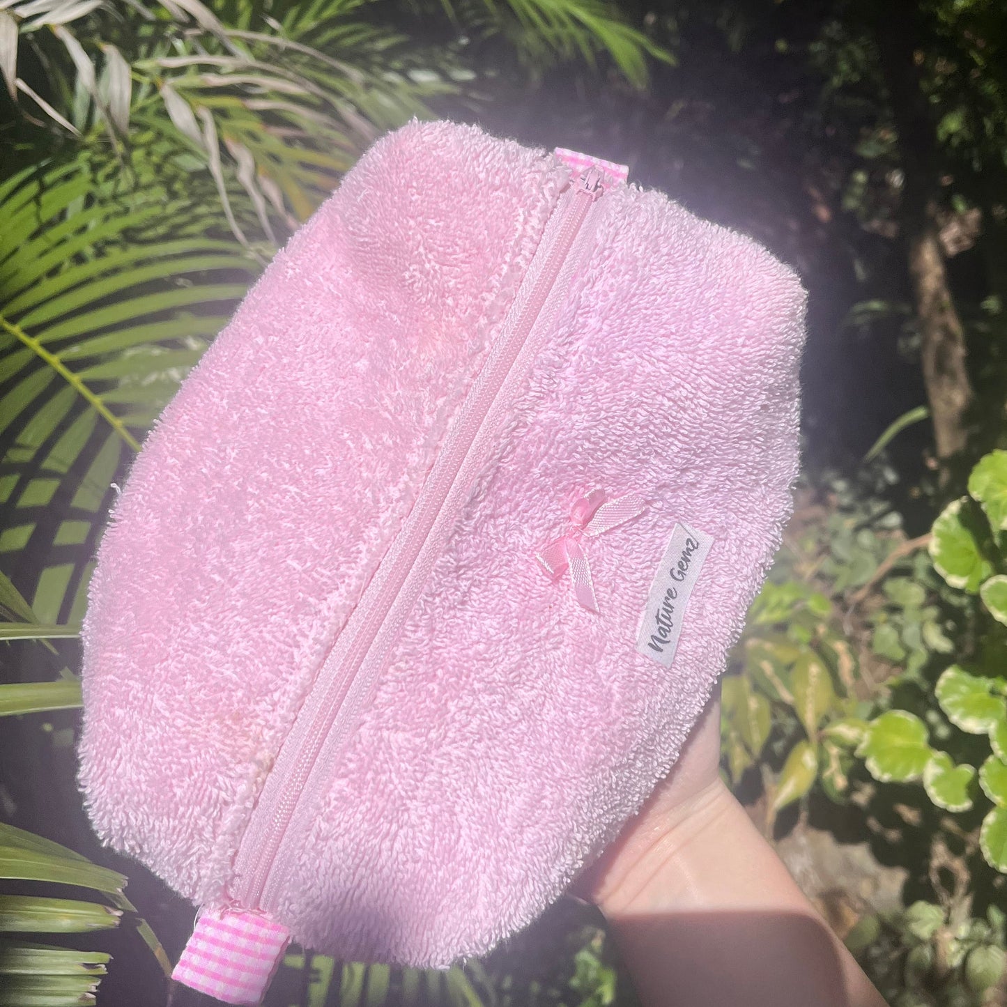 Pink Terry Pouch