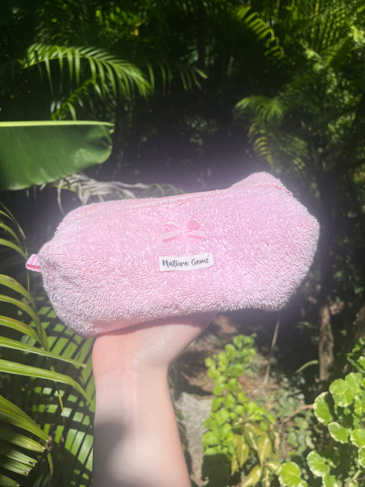 Pink Terry Pouch